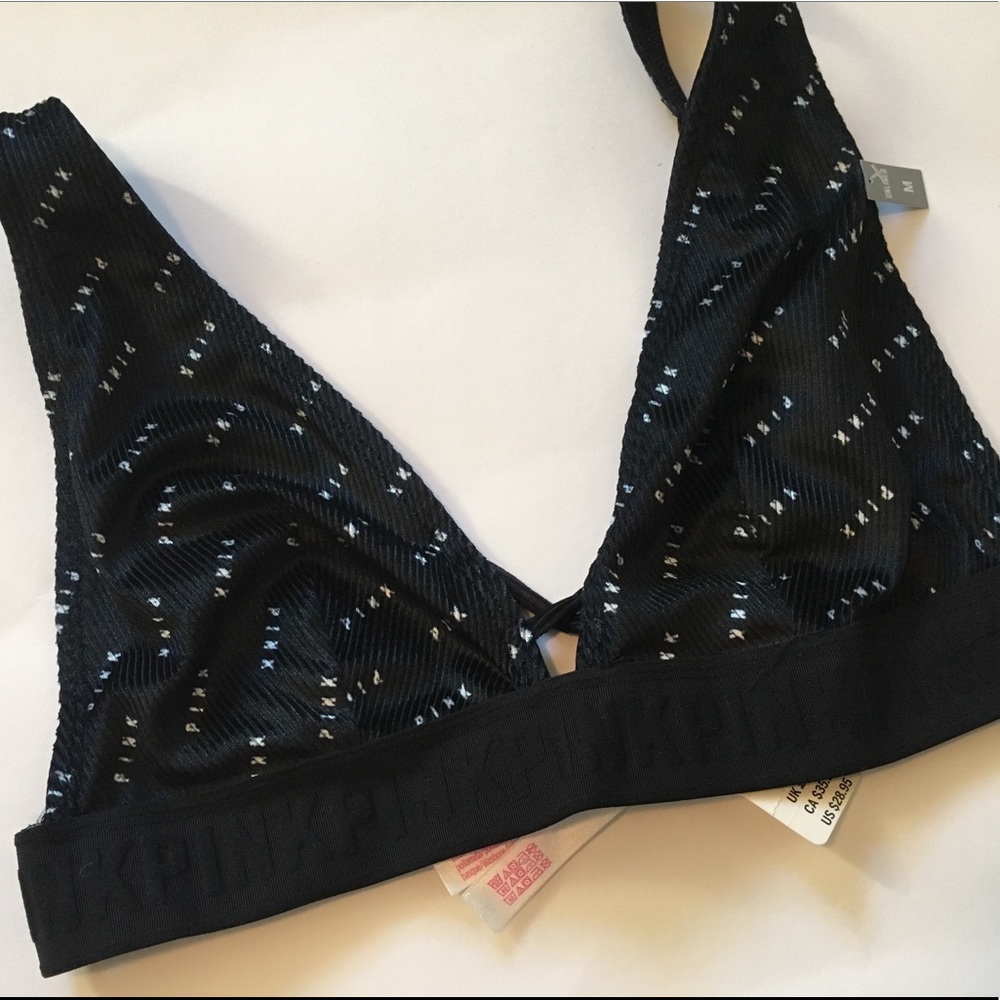 PINK velvet Bralette